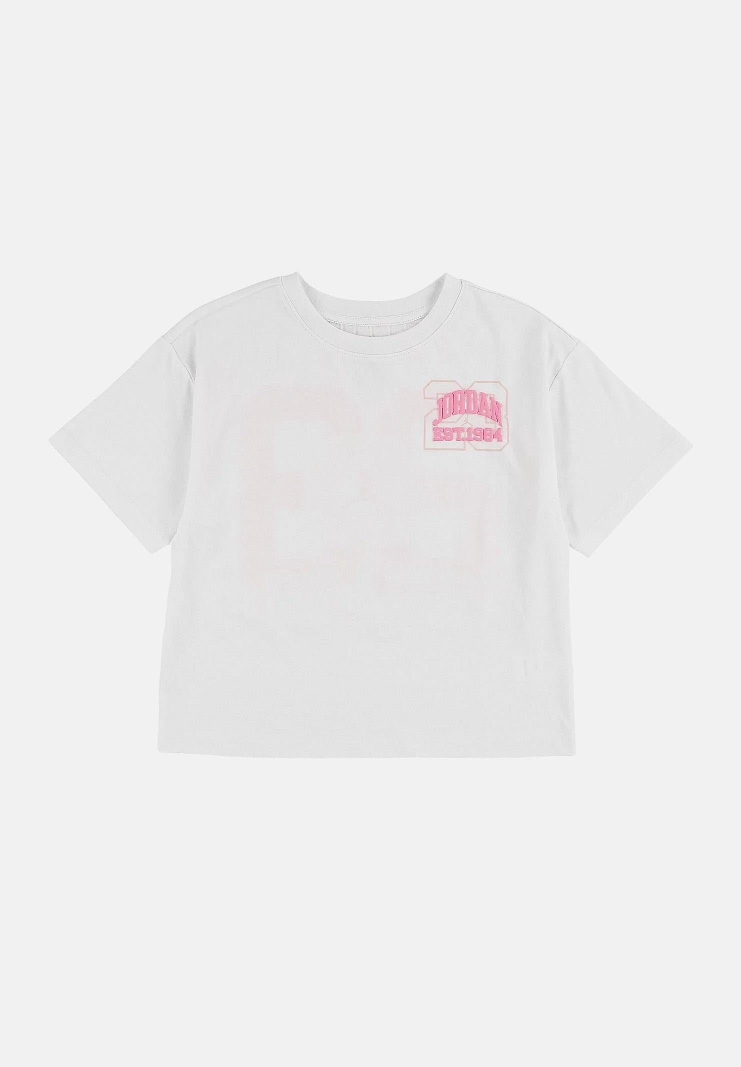T-SHIRT JORDAN COLLEGIATE RAGAZZA