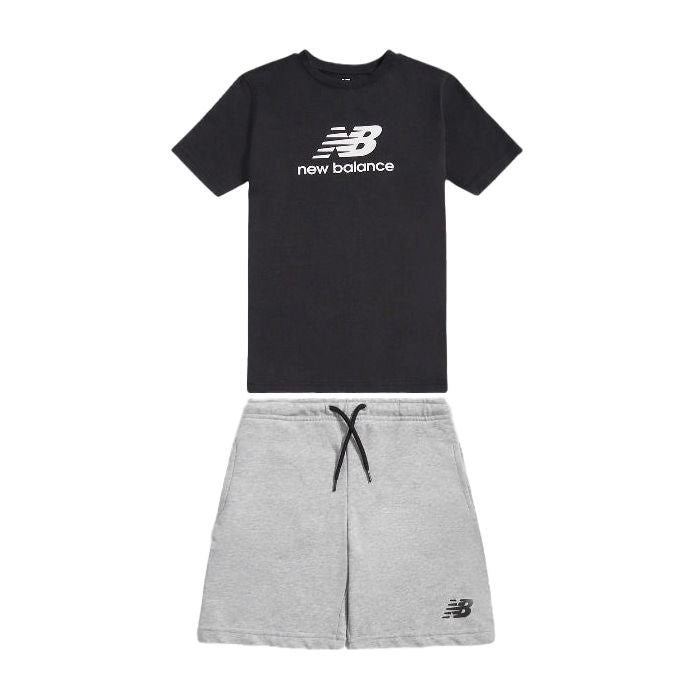 COMPLETO NEW BALANCE STACKED LOGO BAMBINO