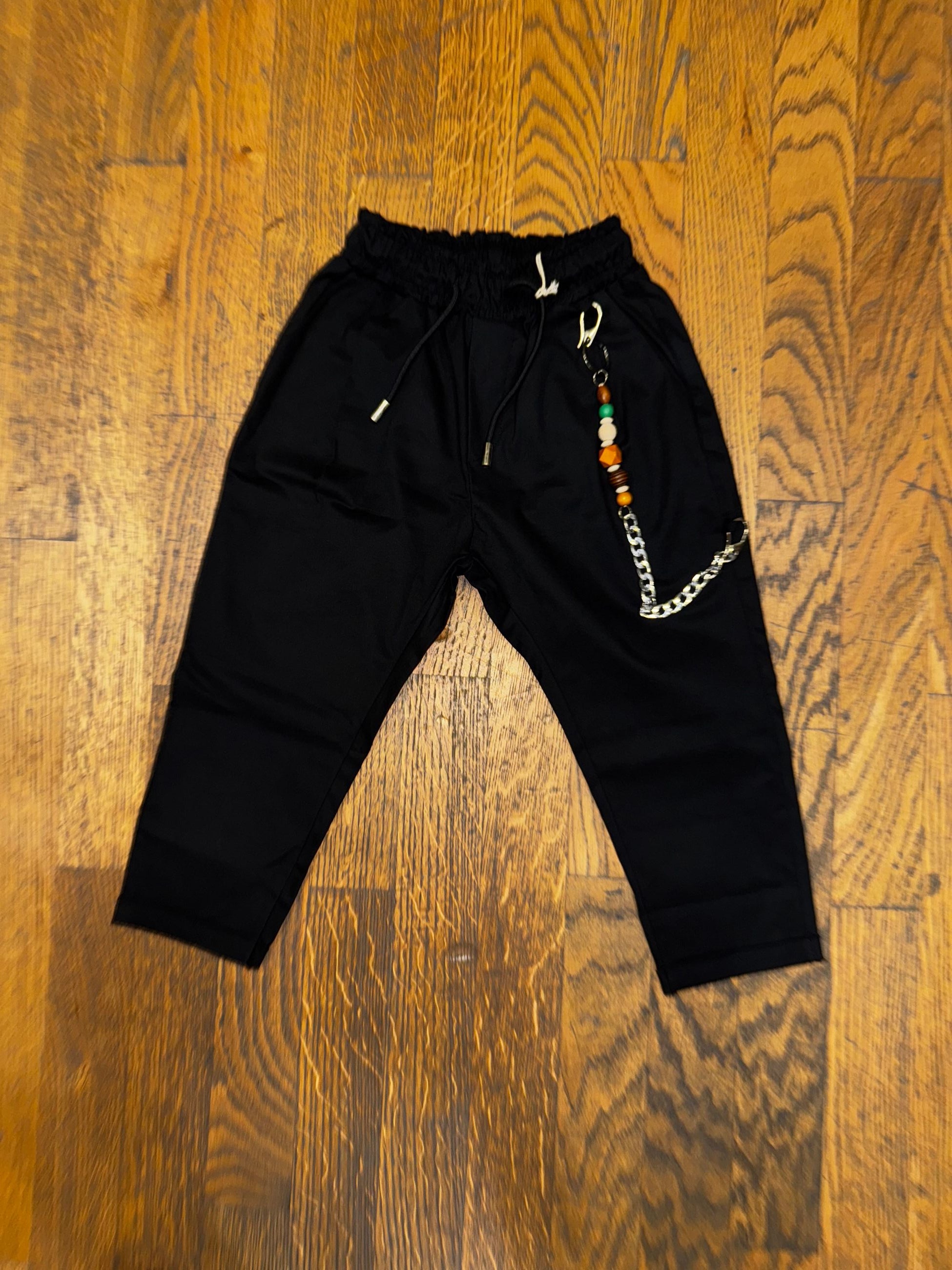 Pantalone con elastico in vita