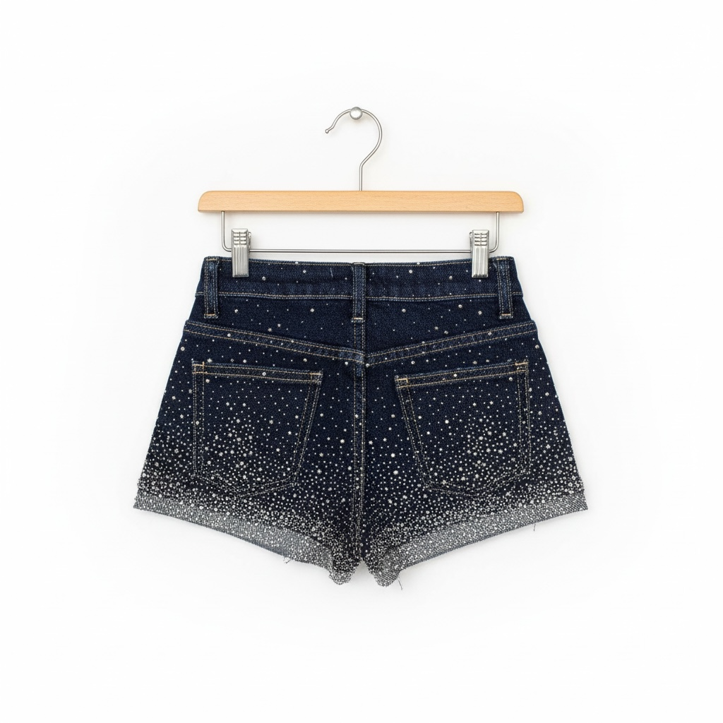SHORS DIAMOND CON BRILLANTINI