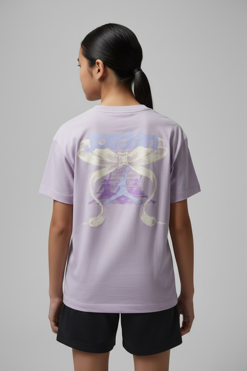 T-SHIRT JORDAN BOW RAGAZZA