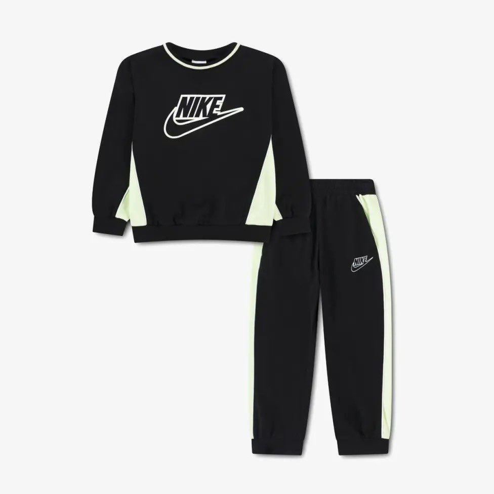 TUTA NIKE COLOR BLOCKED INFANT IN COTONE GARZATO