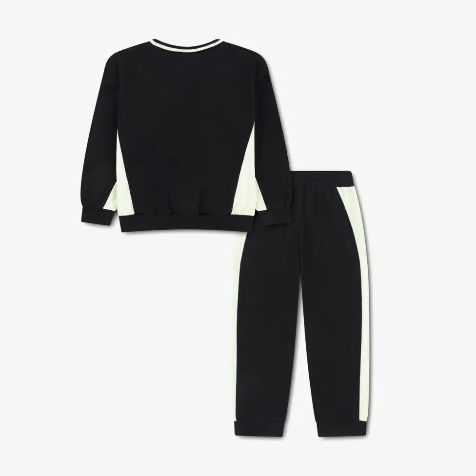 TUTA NIKE COLOR BLOCKED INFANT IN COTONE GARZATO