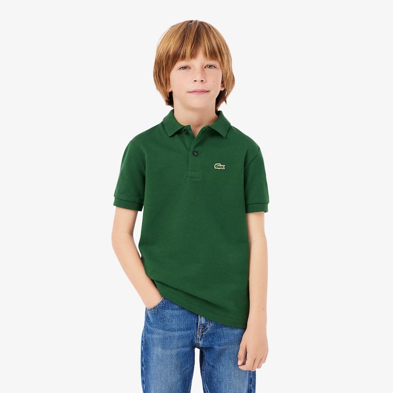 POLO LACOSTE JUNIOR IN PIQUE