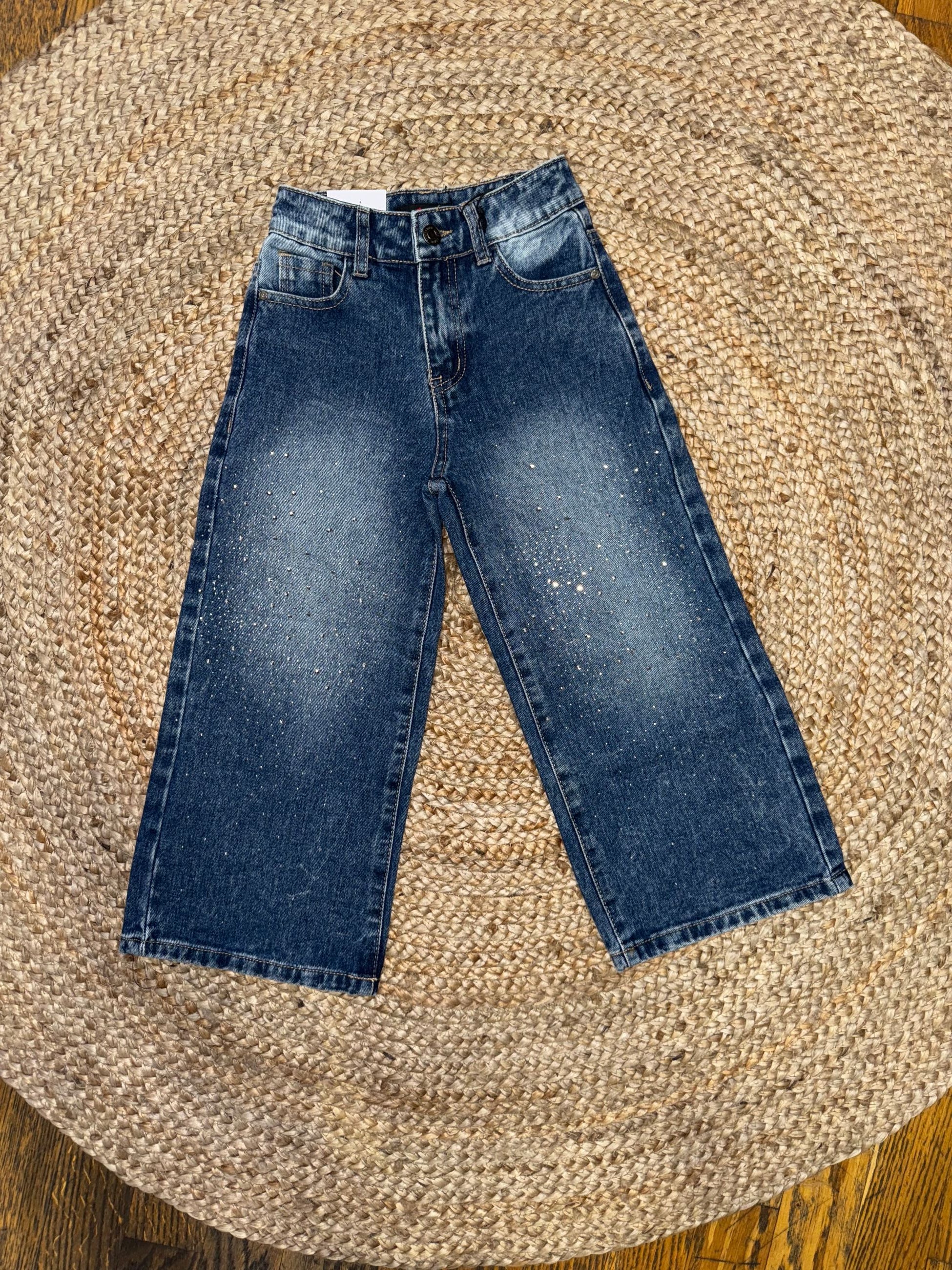 Jeans Ragazza con Strass