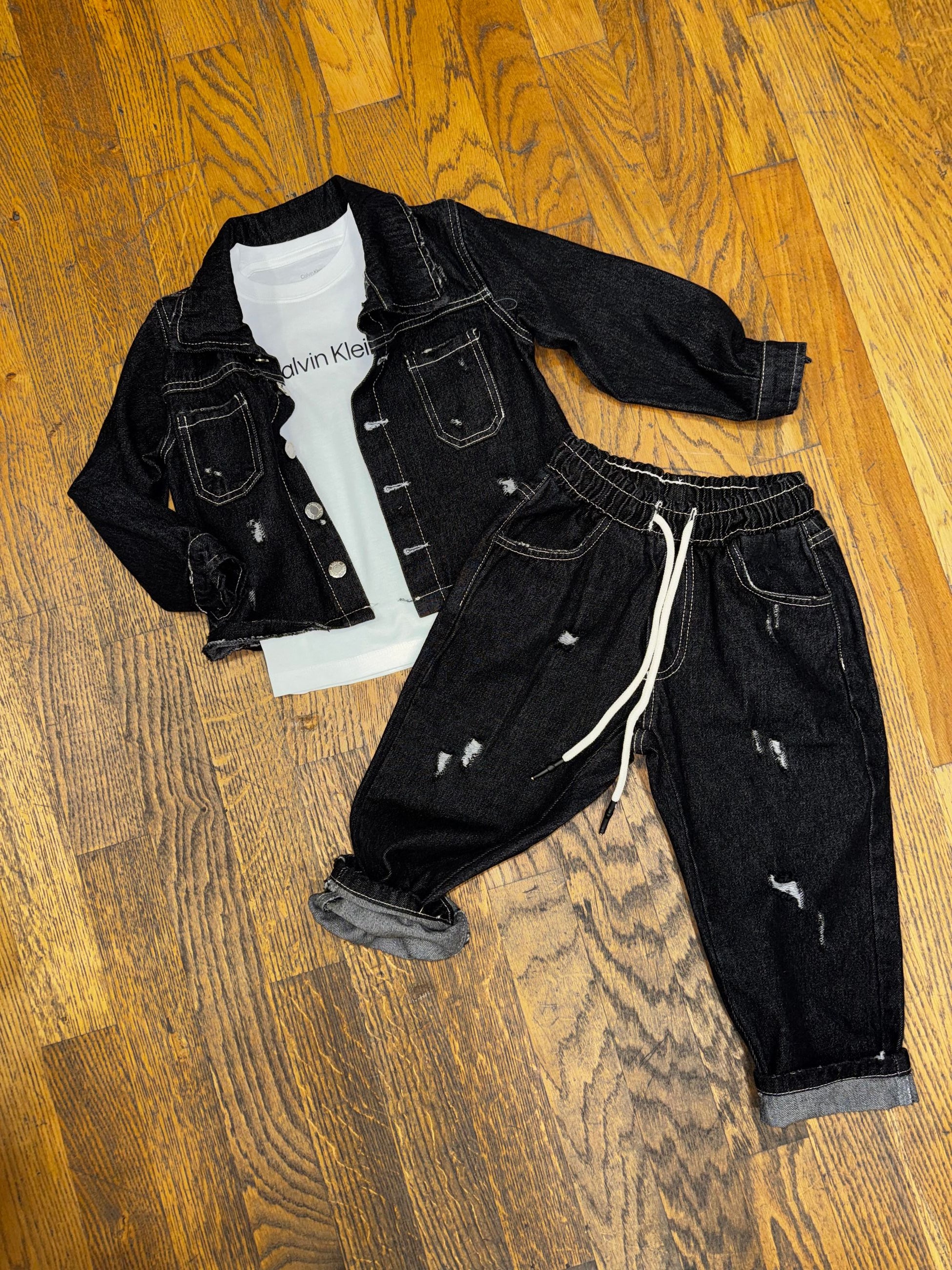 COMPLETO GEOLIER IN DENIM BOYS
