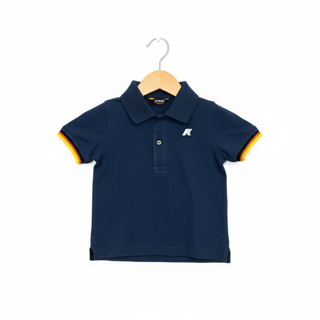 POLO K-WAY E.VINCENT CONTRAST PIQUE