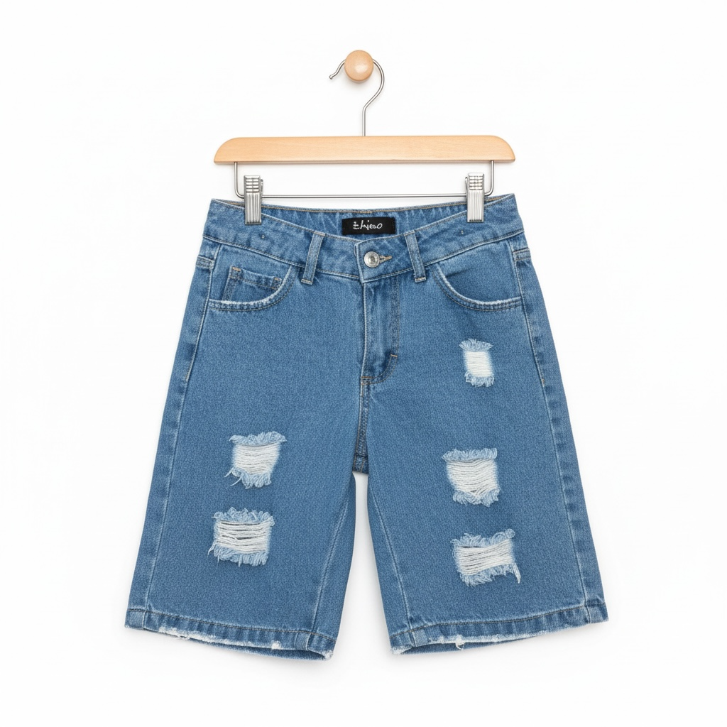 BERMUDA DI JEANS OVER BOYS