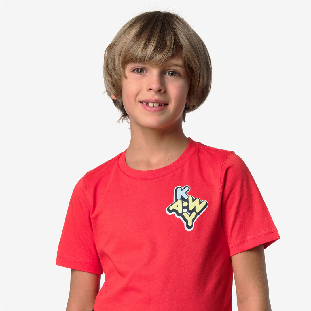 T-SHIRT K-WAY ONIDE SCATTERED LETTER