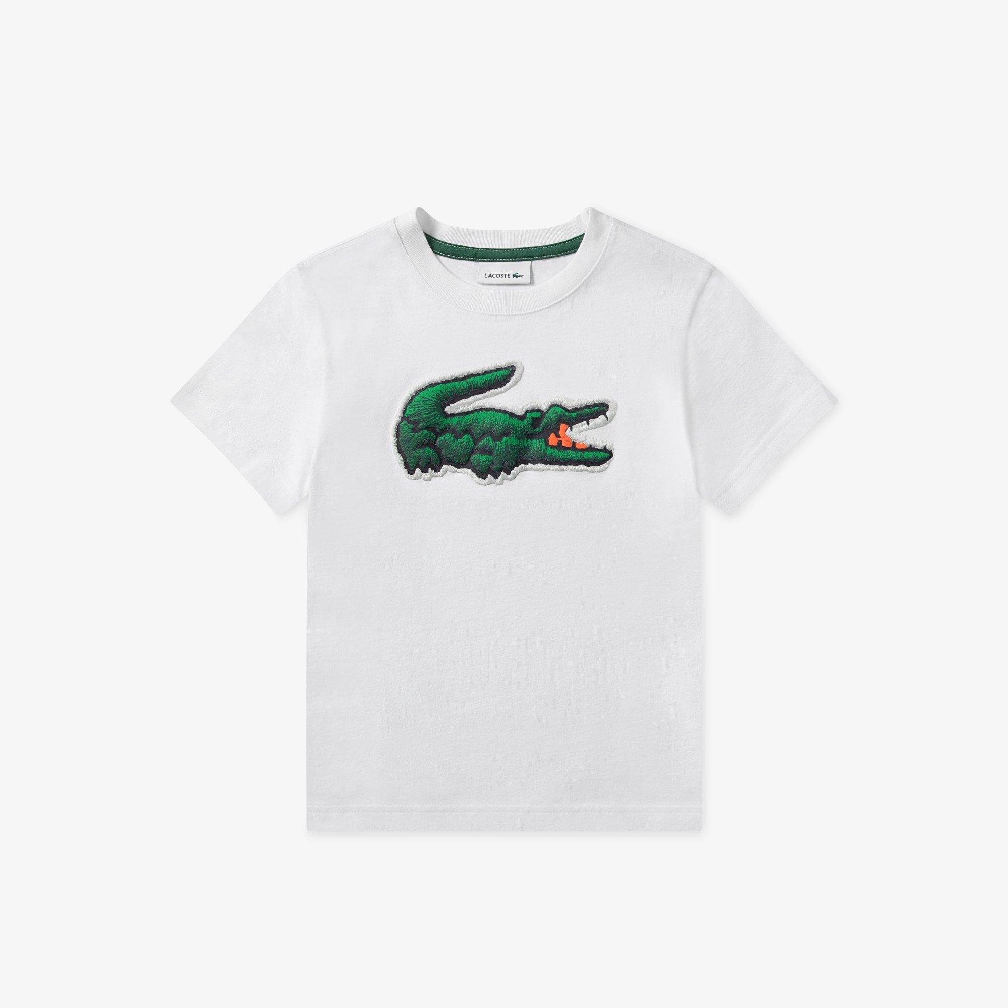 T-SHIRT LACOSTE BIG LOGO BAMBINO