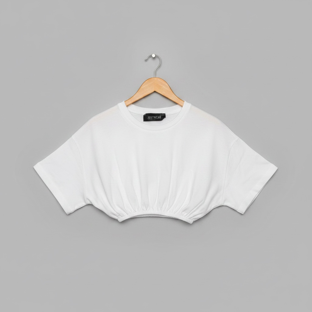 T-SHIRT JUST WEST CROP STEFY