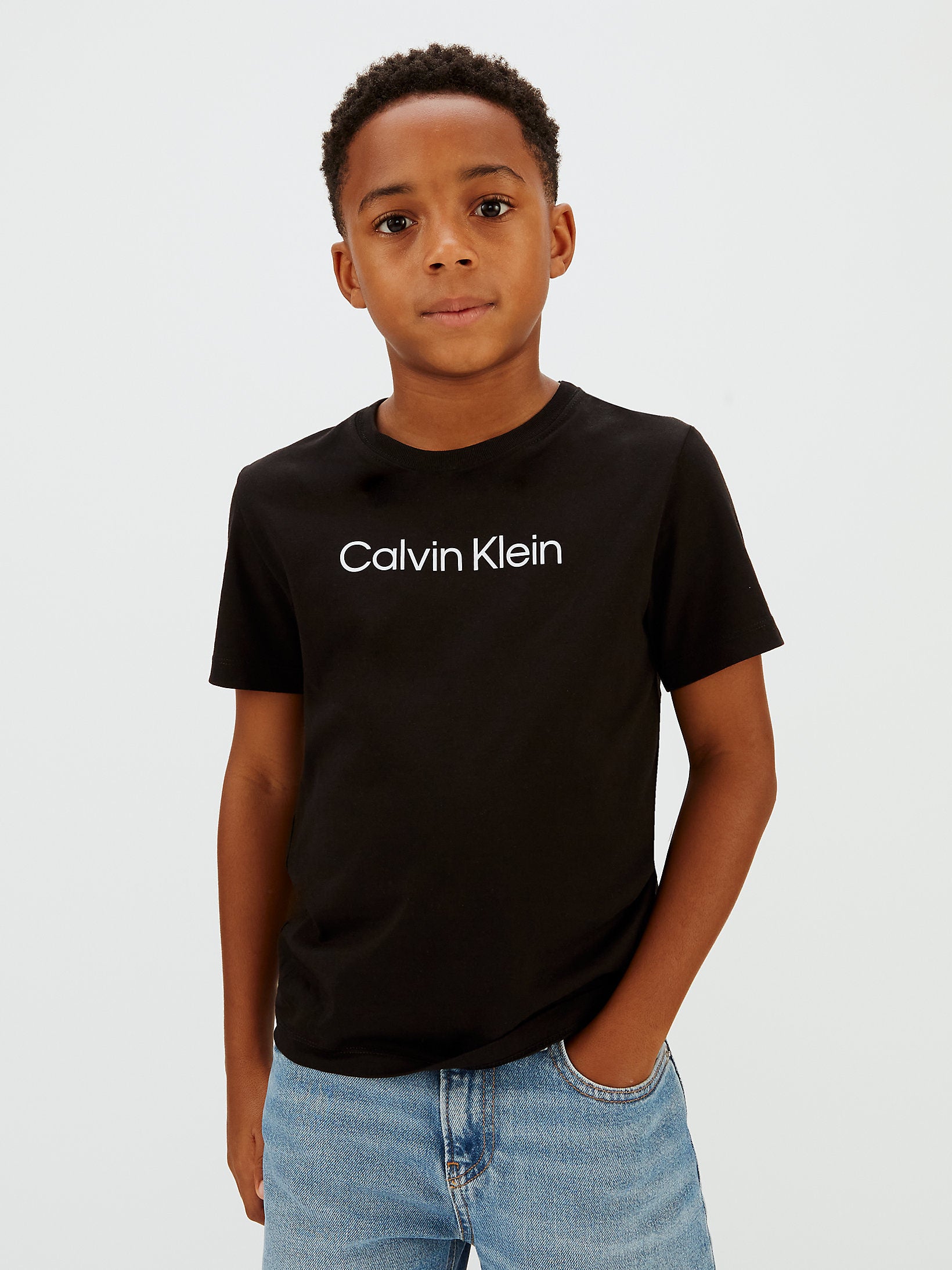 T-SHIRT CALVIN KLEIN KIDS INST.LOGO