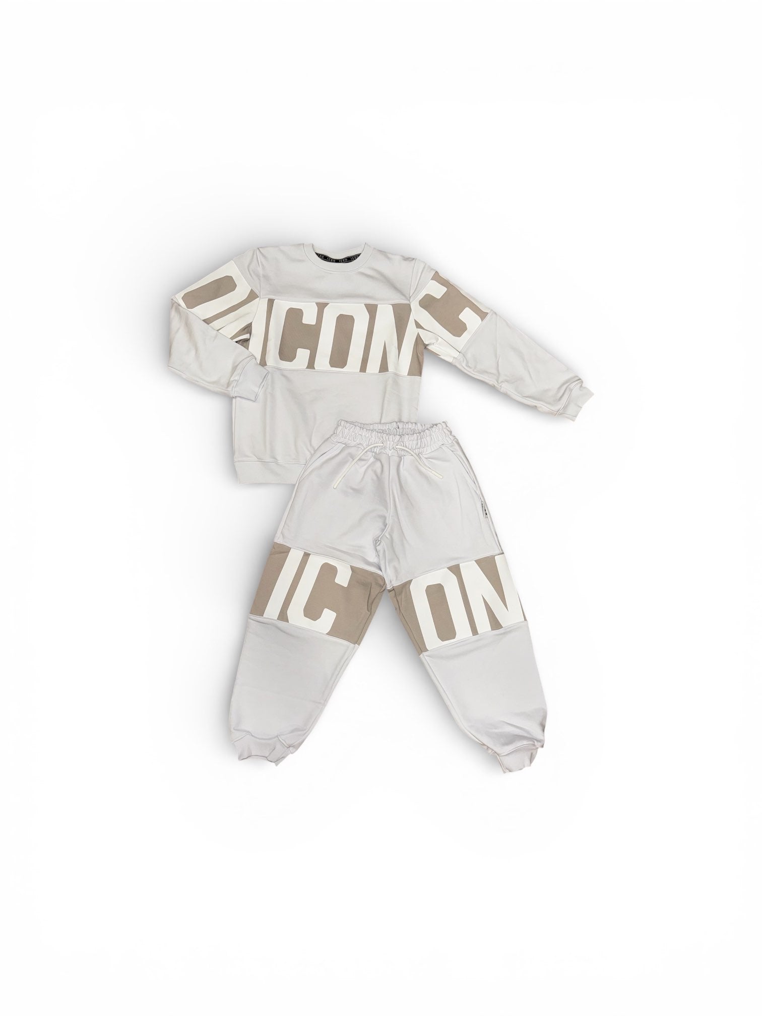 TUTA ICON RAGAZZO IN COTONE GARZATO