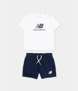 COMPLETO NEW BALANCE STACKED LOGO BAMBINO