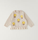 MAGLIONE MINIBANDA FIORE