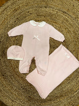 Coordinato Scialle Tutina
New Born Cotone