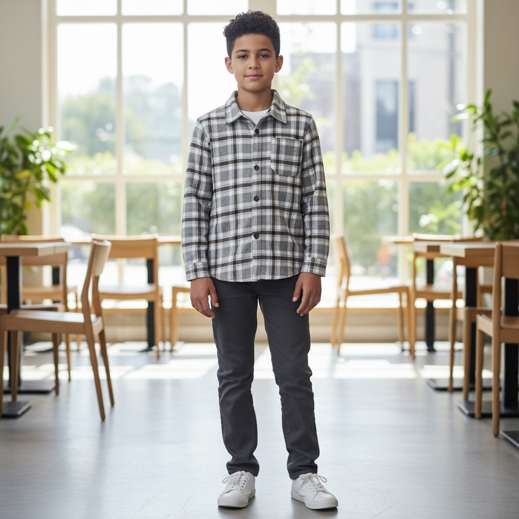 Camicia KEVIN CHECK RAGAZZO