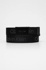 CINTURA CALVIN KLEIN CANVAS LOGO