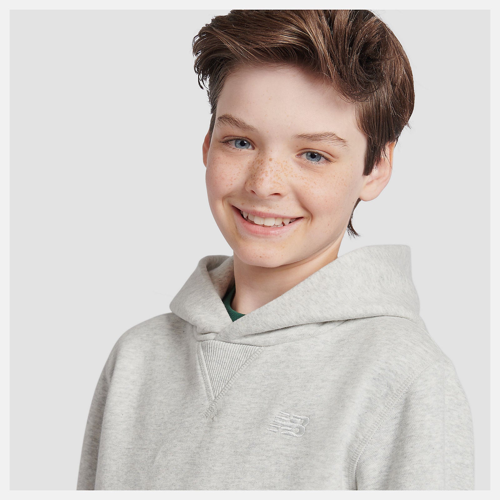 Felpa NEW BALANCE CHEST LOGO FELPATO