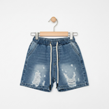 BERMUDA JEANS THOMAS CON ELASTICO