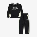 TUTA NIKE COLOR BLOCKED INFANT IN COTONE GARZATO