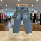 JEANS LOEVIA CON TASCA BRILLANTINA