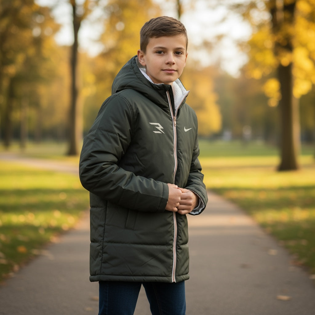 Parka NIKE JUNIOR con Pelliccia Interna