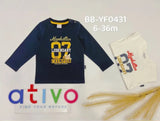 T-shirt Infant Boys Caldo Cotone