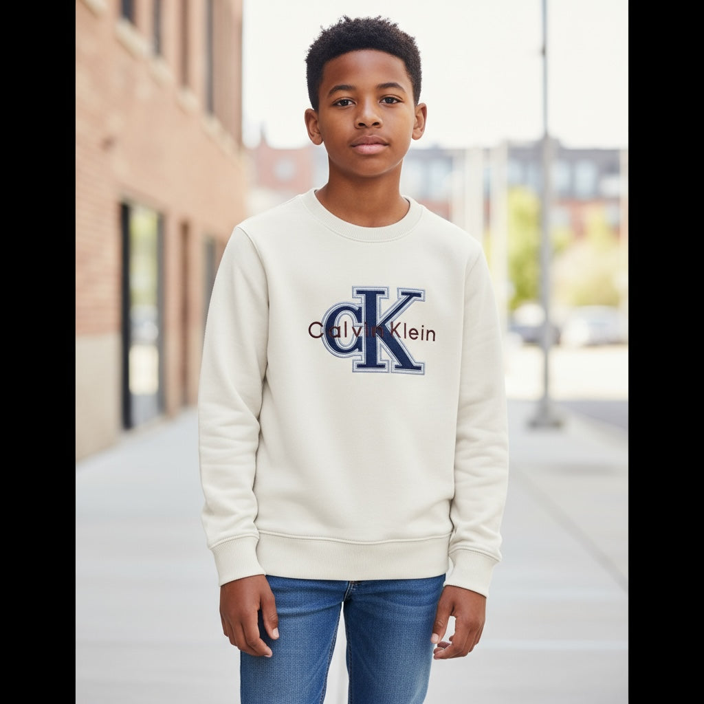 Felpa CALVIN KLEIN FESTIVE MONO LOGO