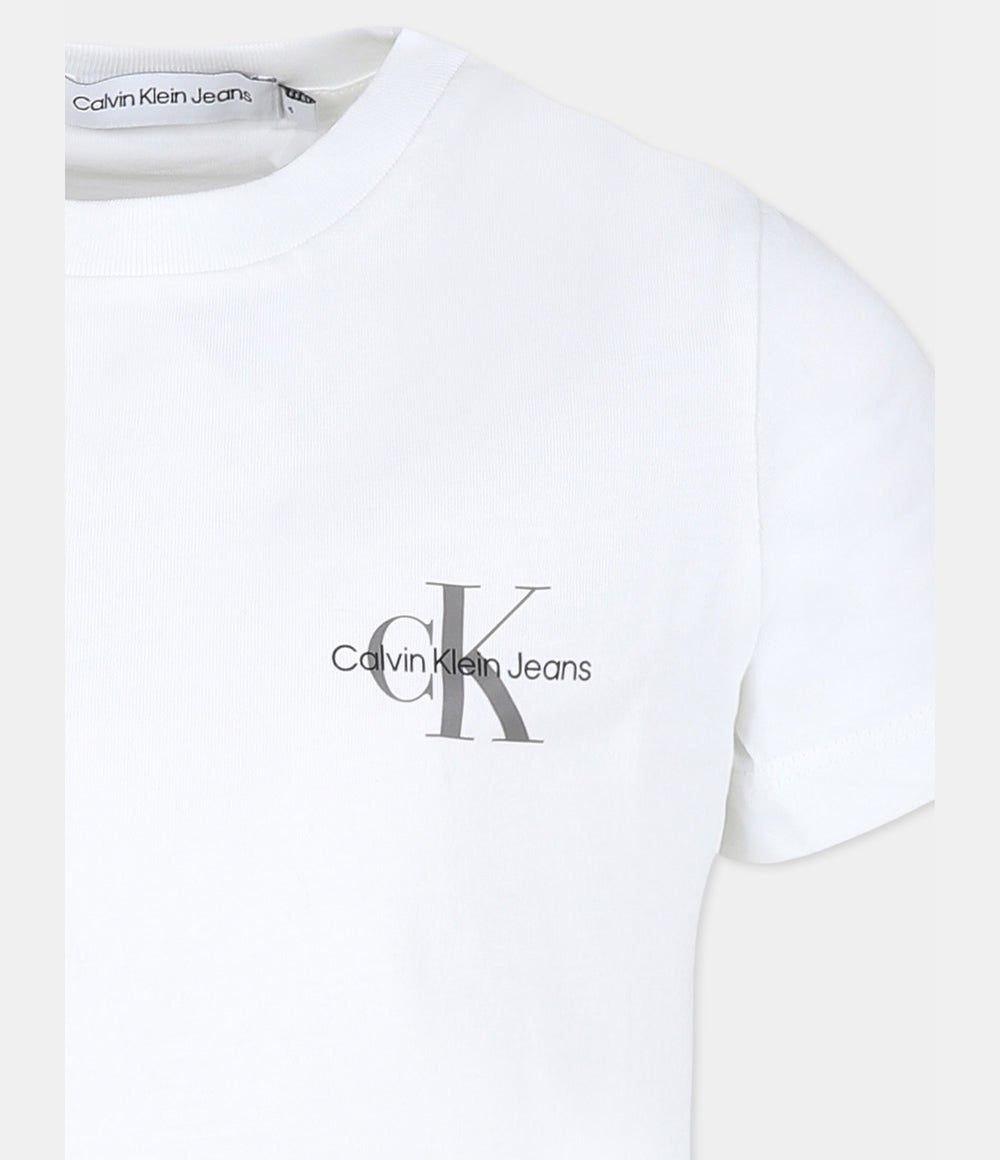 T-shirt Calvin Klein Kids Chest Monogram