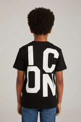 T-SHIRT ICON PRINT BACK LOGO