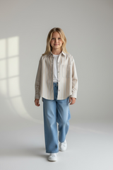 CAMICIA SOPHIE COMPLETA DI T-SHIRT RAGAZZA