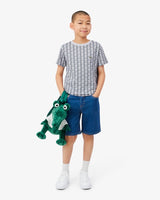 T-SHIRT LACOSTE MONOGRAM PRINT