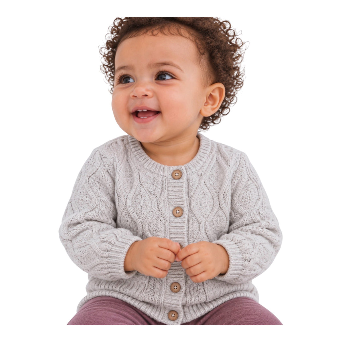 CARDIGAN LOSAN CALADO INFANT GIRLS
