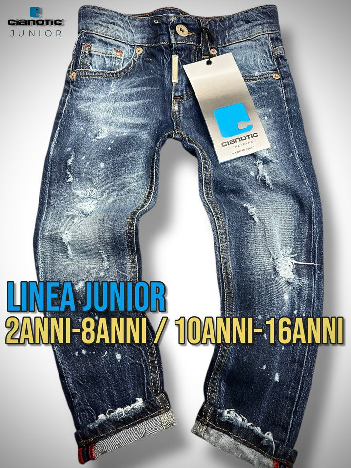 JEANS CIANOTIC MOD.DSQ RAGAZZO