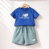 COMPLETO NEW BALANCE STACKED LOGO BAMBINO