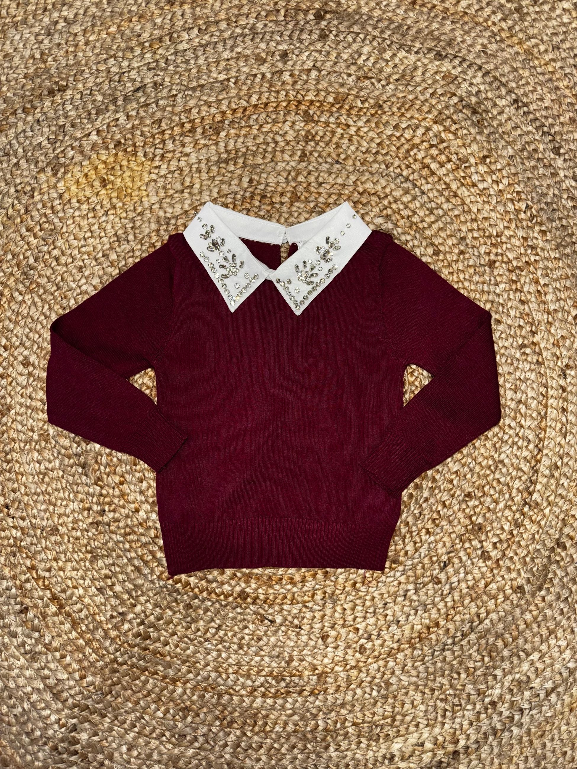 Maglia con Collo Camicia ISABEL