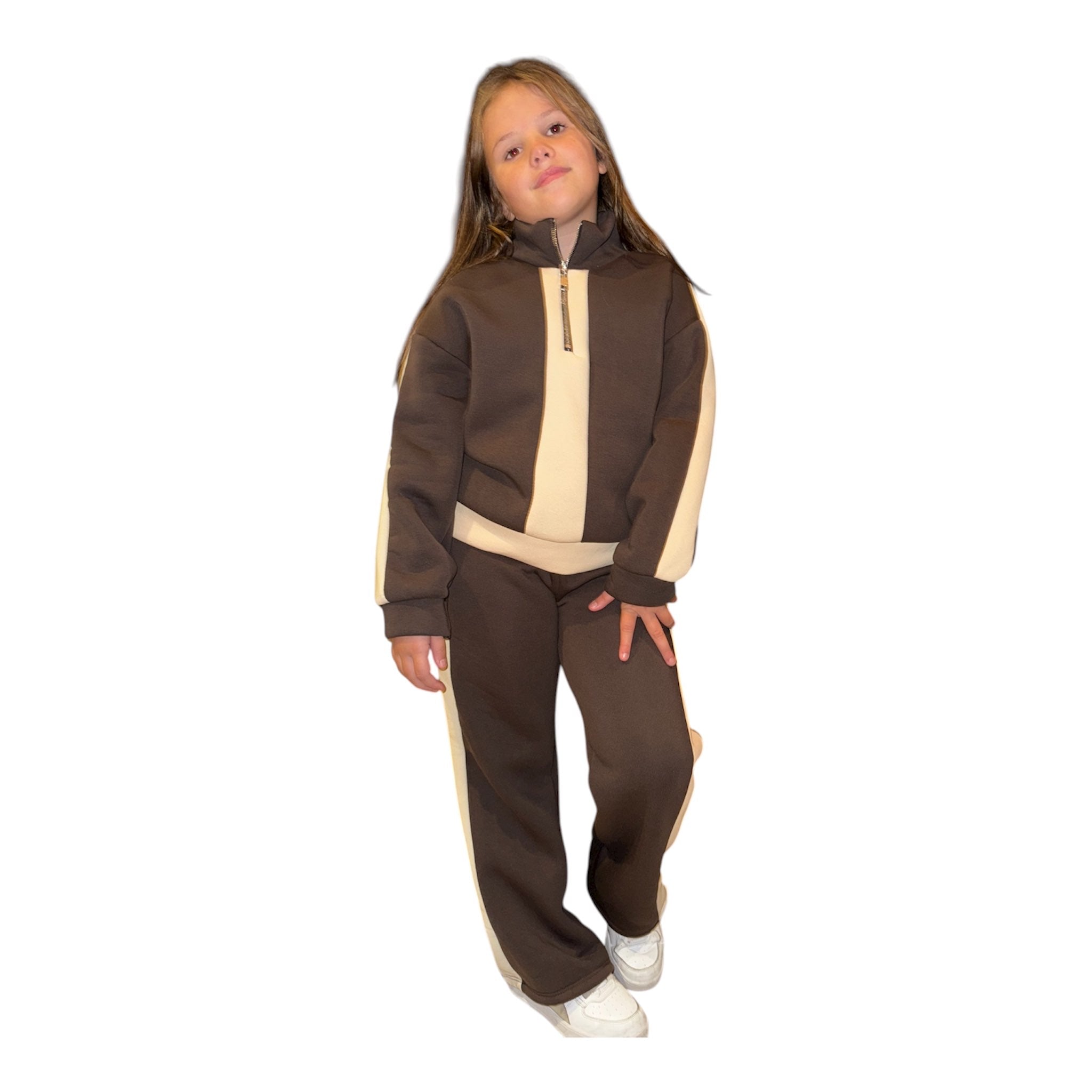 Completo JULY HALF ZIP FELPATO