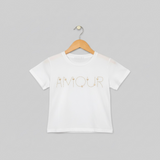 T-SHIRT AMOUR RAGAZZA