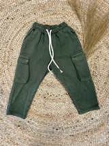 Jeans Cargo con Elastico