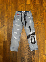 JEANS ICON STAMPA