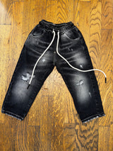 Jeans Con Elastico in vita