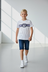T-SHIRT LCOSTE STRIPED LOGO