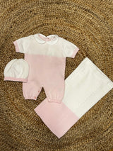 Coordinato Scialle Tutina
New Born Cotone