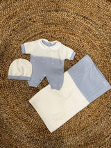 Coordinato Scialle Tutina
New Born Cotone