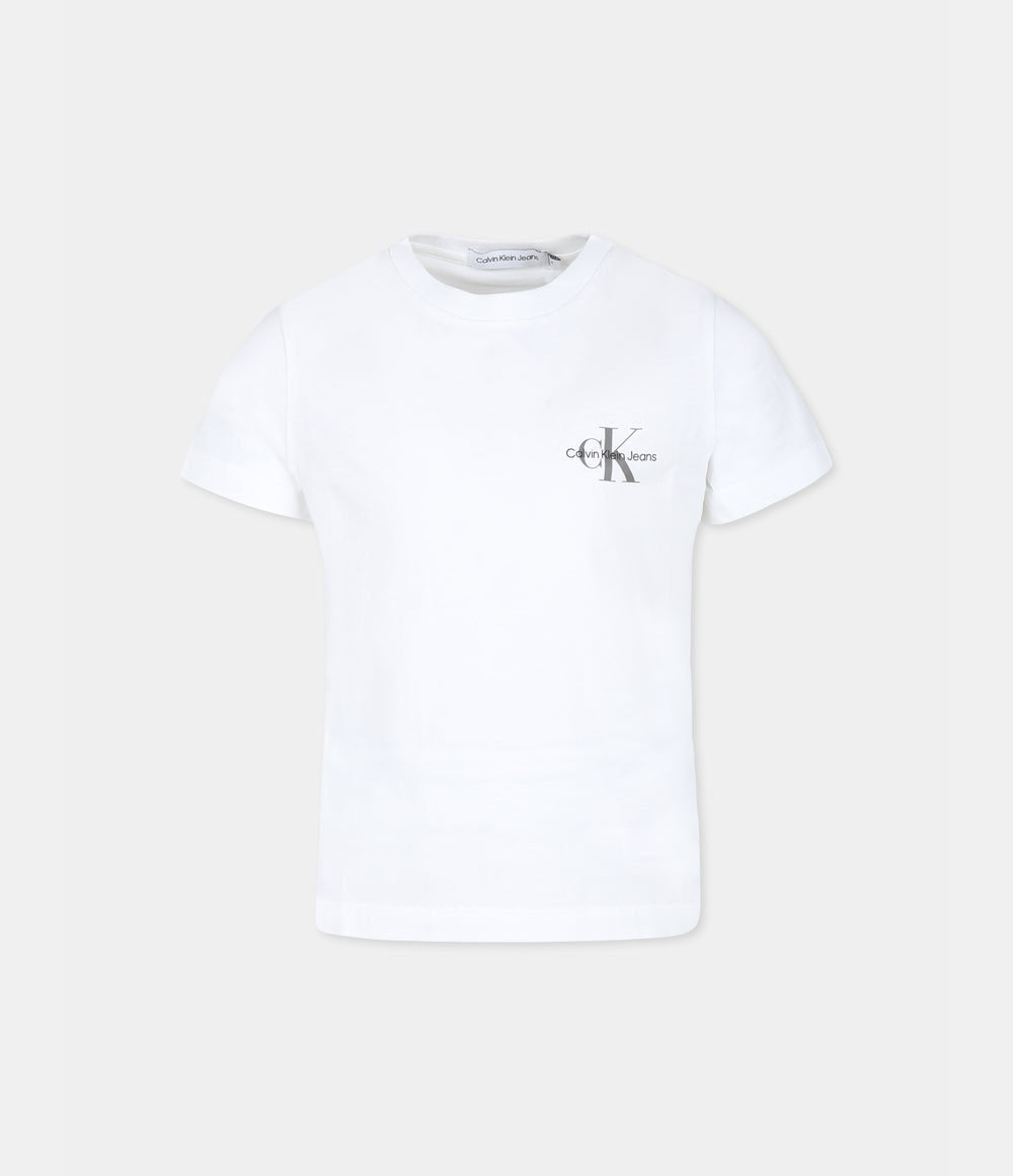 T-shirt Calvin Klein Kids Chest Monogram