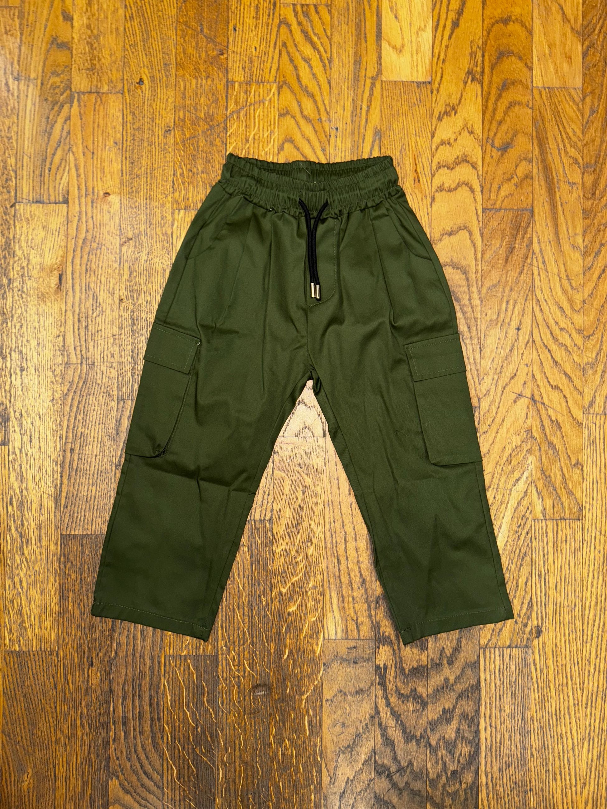 Pantalone Cargo Ragazzo Cotone