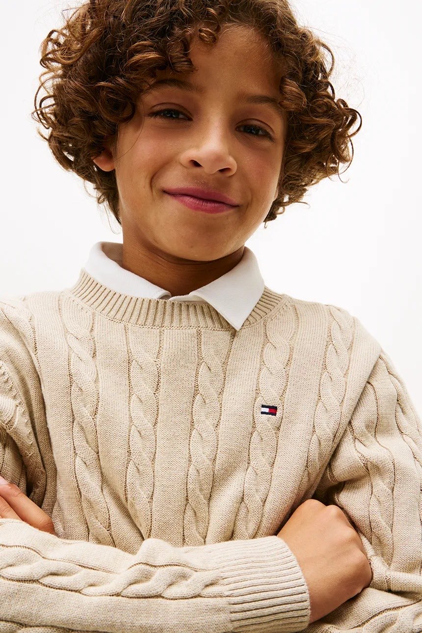 Maglione TOMMY HILFIGER Treccina