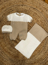 Coordinato Scialle Tutina
New Born Cotone