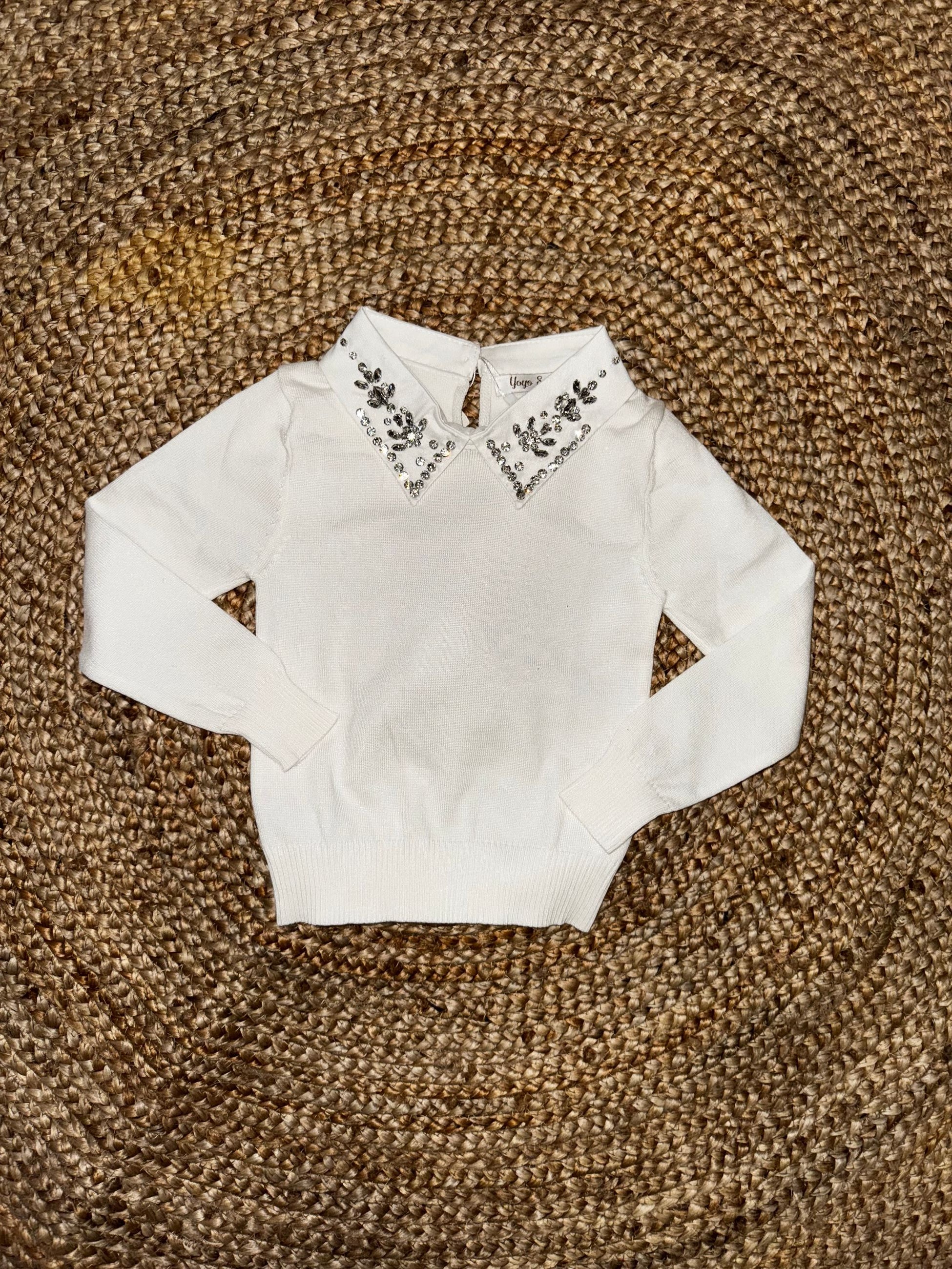 Maglia con Collo Camicia ISABEL